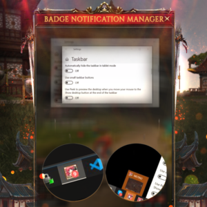 Updated Badge Notification Manager